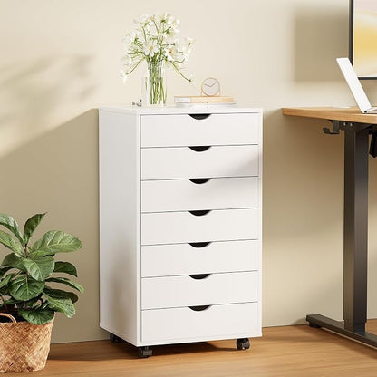 Sweetcrispy 7 Drawer Rolling Storage Cabinet - Image 7
