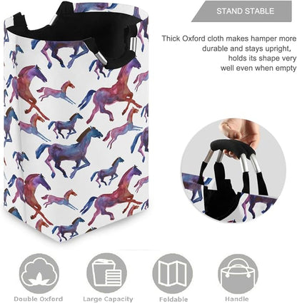 Pretty Horse Animal Large Laundry Hamper - Image 3