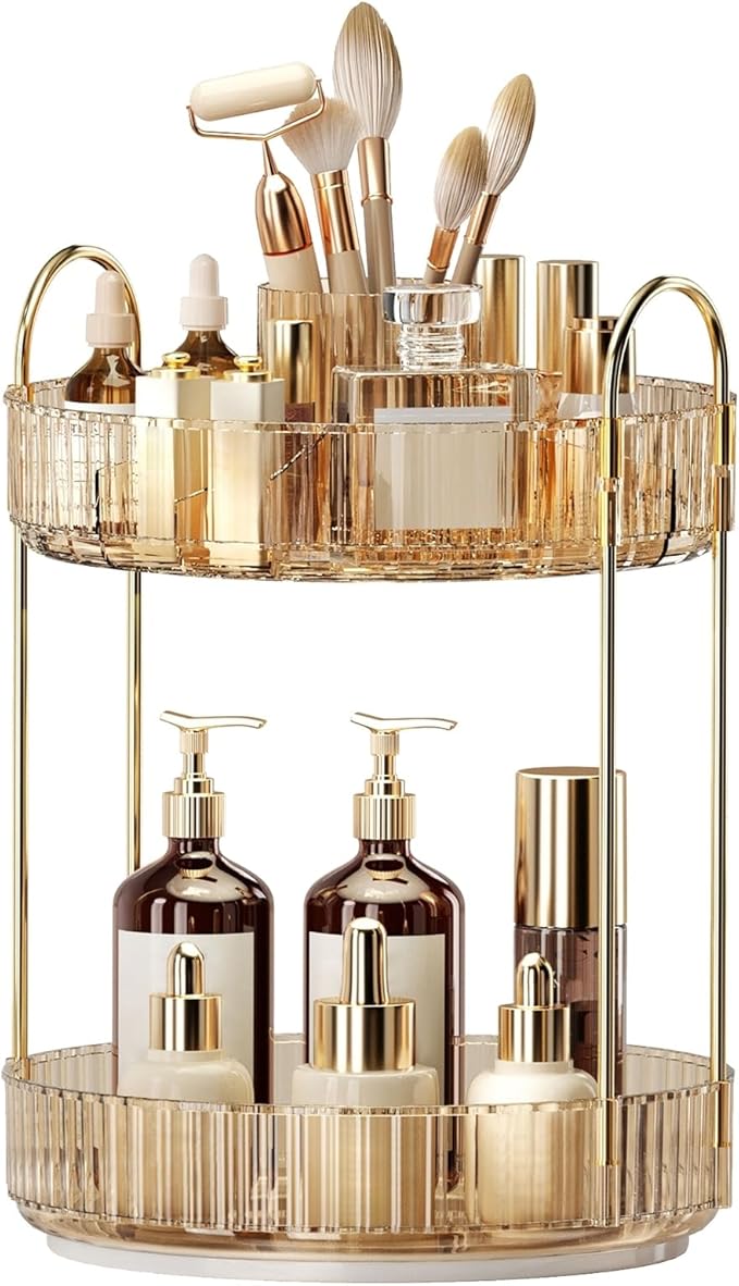 360 Rotating Makeup Organizer by Oifecsie