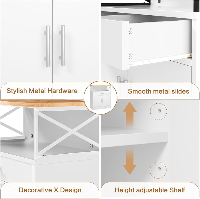 Shintenchi Kitchen Buffet Cabinet - Image 6