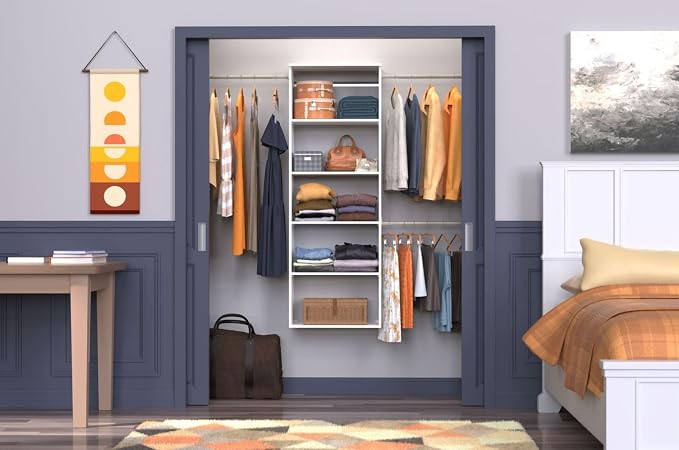 ClosetMaid SuiteSymphony Hanging Closet Kit Includes Tower, Closet Rods - Image 5