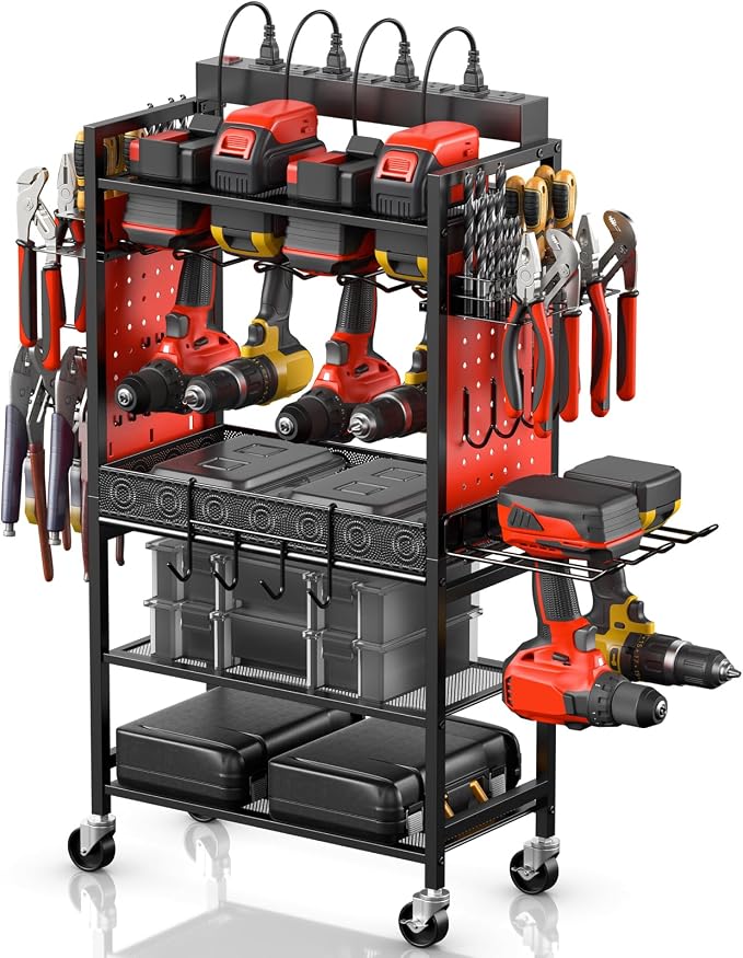 CCCEI Power Tool Organizer Cart by CCCEI