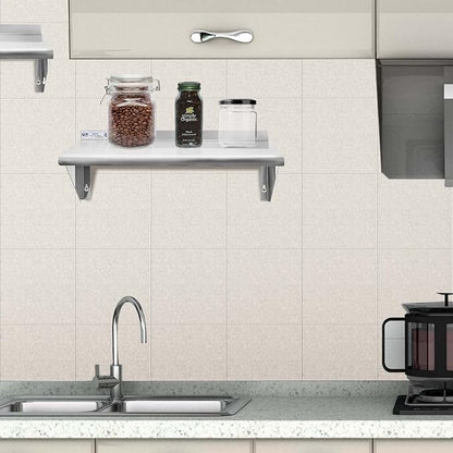 Hally Stainless Steel Shelf 12 x 24 Inches 230 lb, NSF Commercial Wall Mount - Image 5