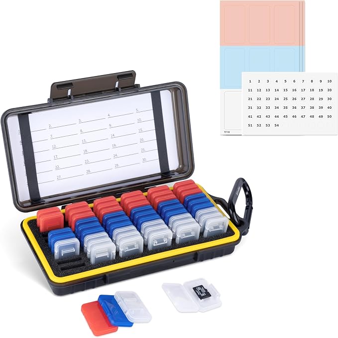 Dual Protect Micro SD Card Case by Kiorafoto