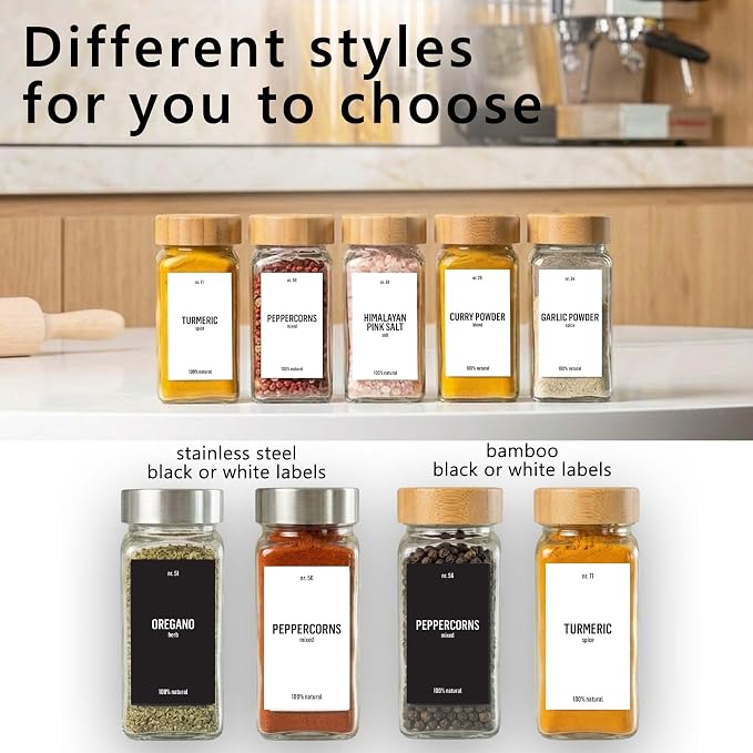 Deco haus Glass Spice Jars - Image 11