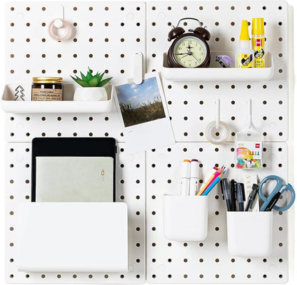 VUSIGN Peg Board Combination Kit, Pegboard Wall Organizer by VUSIGN