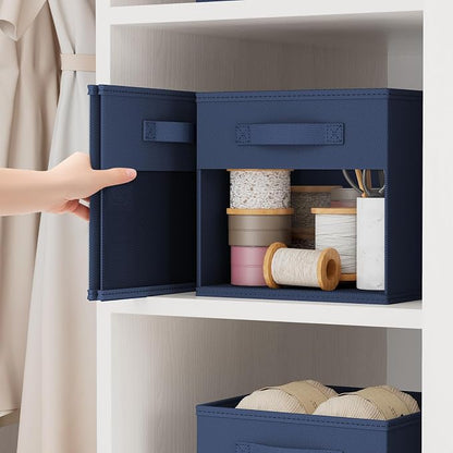 DIMJ Cube Bins, 12.2-Inch Storage Bins Cubes - Image 3