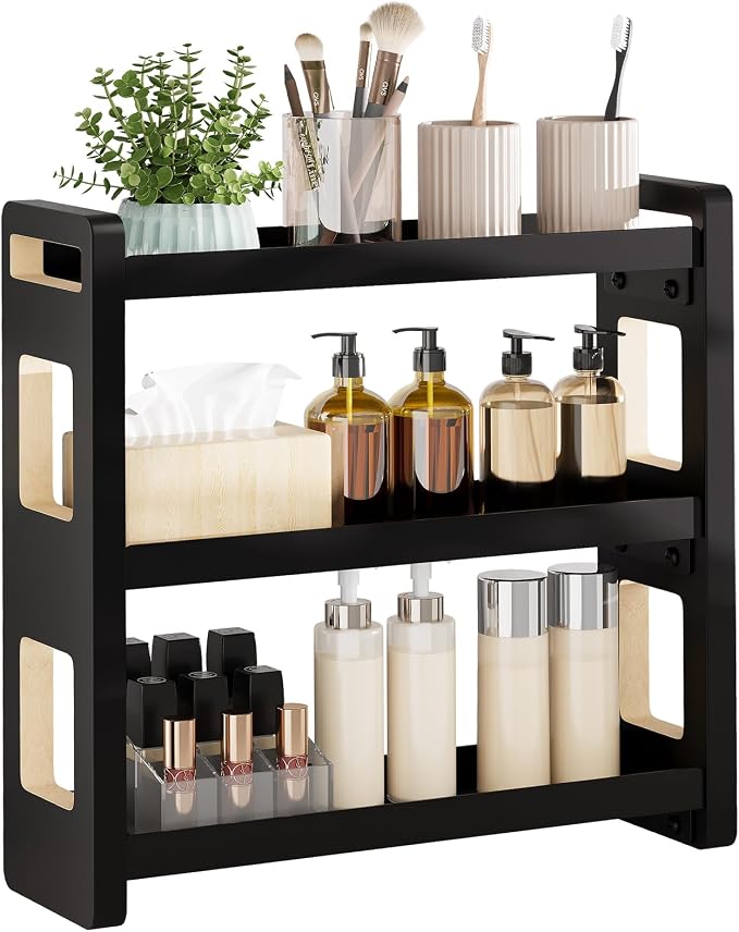 Bathroom Counter Organizer, Bathroom Counter Shelf, Bathrooms Organizers by UJQSUN