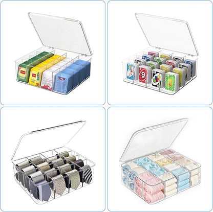 Tea Bags Organizer with Lid: Tea Bag Holder - Image 6