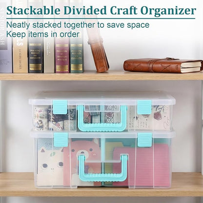BTSKY Clear Plastic Dividing Storage Box - Image 8