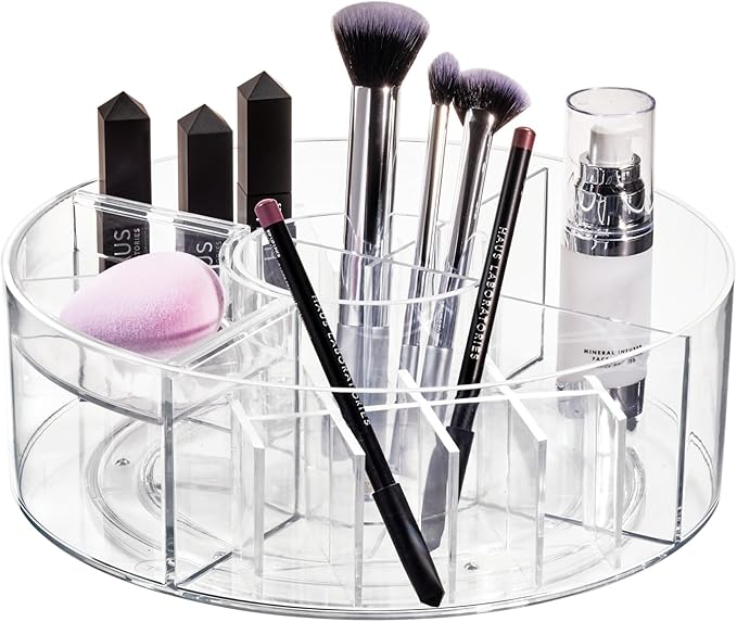 iDesign The Sarah Tanno Collection Lazy Susan Spinning Cosmetic Organizer by iDesign
