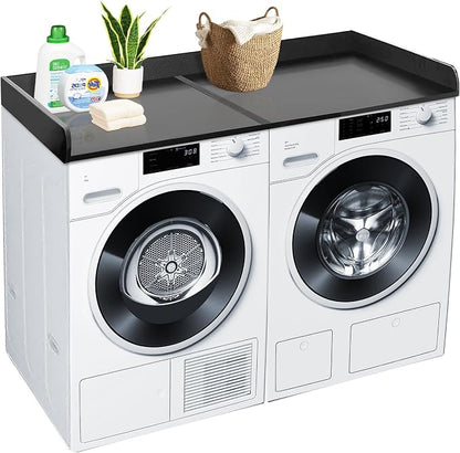 Royxen Washer Dryer Countertop, 27.4" x 54" Wood Universal Fit, Washer Dryer by Royxen