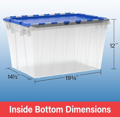 Akro-Mils KeepBox 12 Gallon Storage Container, Nesting and Stackable Plastic - Image 6