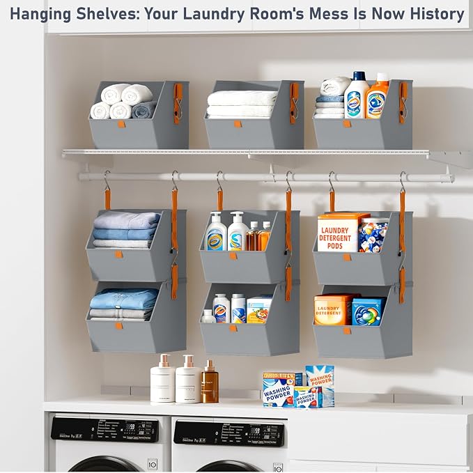 DIMJ Hanging Closet Organizer - Image 6
