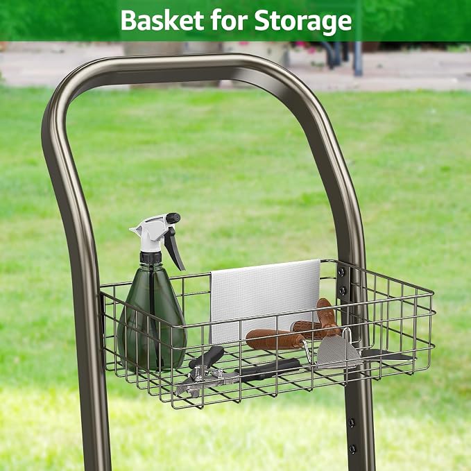 GOFORWILD Garden Hose Reel Cart - Image 4
