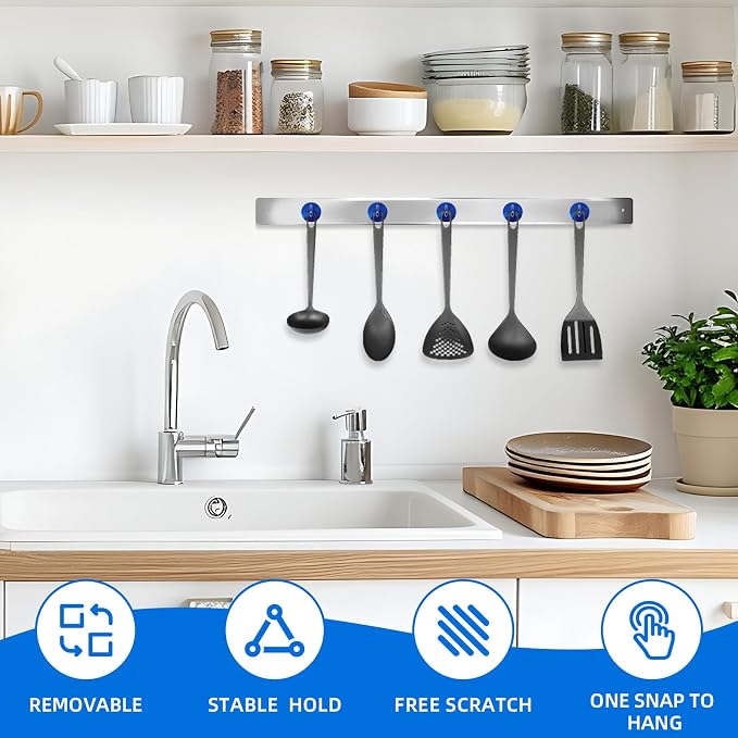 Neosmuk Magnetic Hooks Steel Tube Design - Image 4