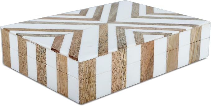 Handicrafts Home White Decorative Storage Box by HandicraftsHome