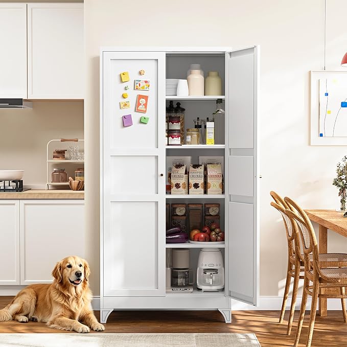 Yizosh Metal Storage Cabinet by Yizosh