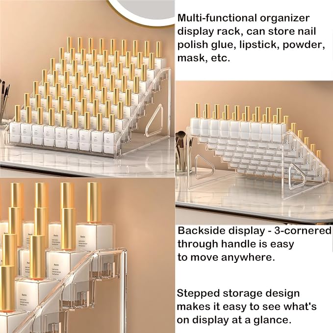 7 Tier Acrylic Display Stand Organiser - Image 8