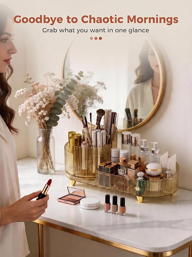Booklov Rotating Makeup Organizer - Image 5