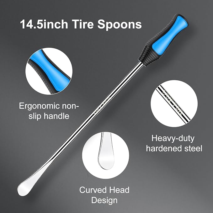 14.5" Tire Spoons Kit, Tire Changing Tool - Image 3