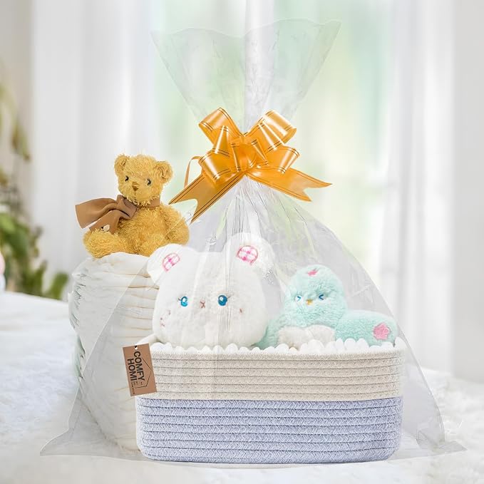 COMFY-HOMI 13" x 8.5" x 5.1" Storage Baskets - Image 2