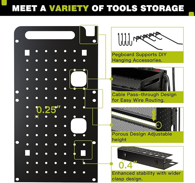 Power Tool Organizer Wall Mount - Image 6