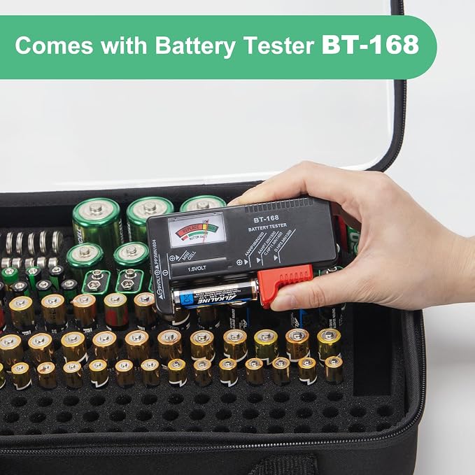Battery Organizer Storage Case - Image 2