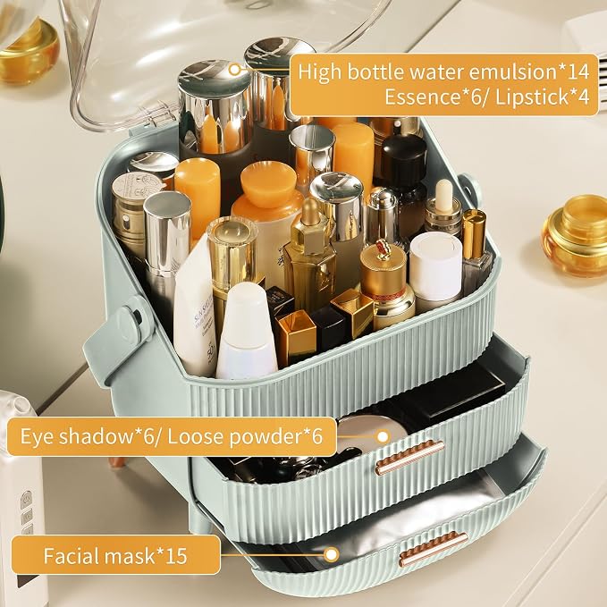 CANITORON Makeup Organizer, Skincare Organizer - Image 2