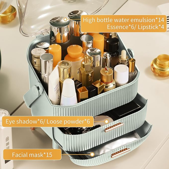 CANITORON Makeup Organizer, Skincare Organizer - Image 2
