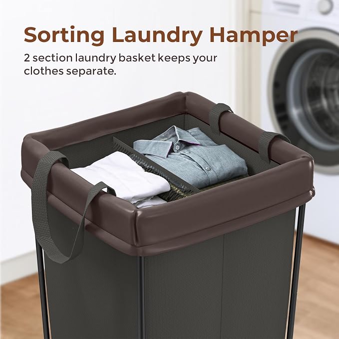 160L Rolling Laundry Basket - Image 3