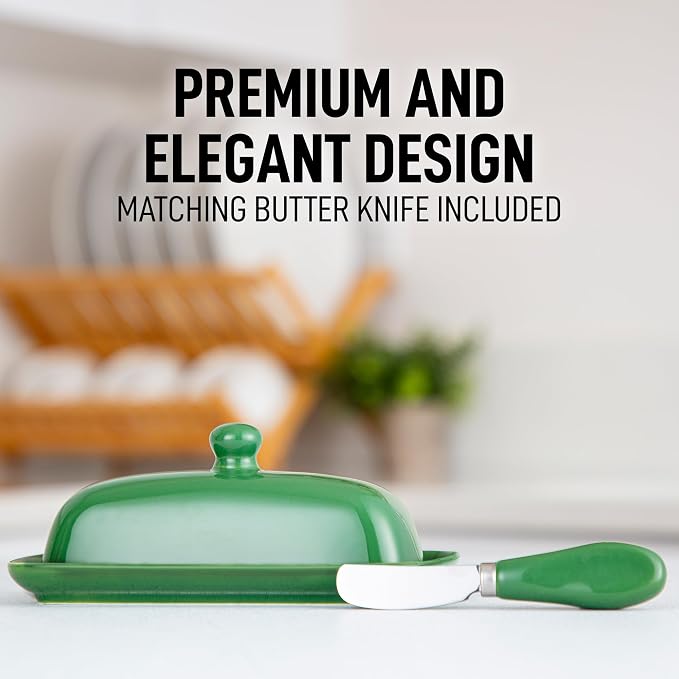 Zulay Butter Dish With Lid For Countertop - Image 6