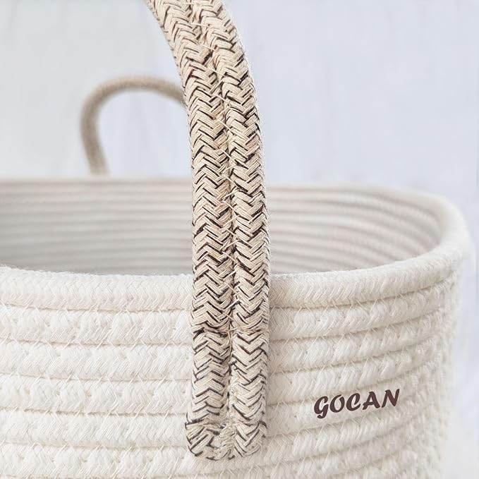large tall sturdier Laundry Hamper Basket Woven Storage Baskets - Image 8