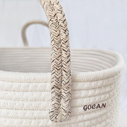 large tall sturdier Laundry Hamper Basket Woven Storage Baskets - Image 8