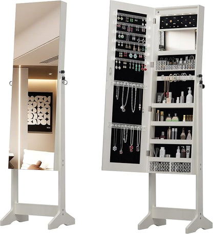 Montary Jewelry Cabinet Armoire - Image 3