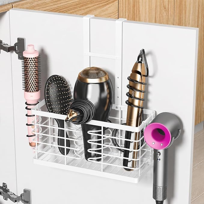 Sevenblue Hair Tool Organizer, 3-in-1 Universal Hair Dryer Holder, Adjustable by Sevenblue