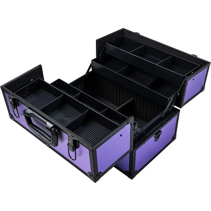SHANY Essential Pro Makeup Train Case Cosmetic Box Portable Makeup Case - Image 3