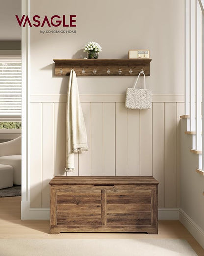 VASAGLE Storage Chest, Storage Bench - Image 2