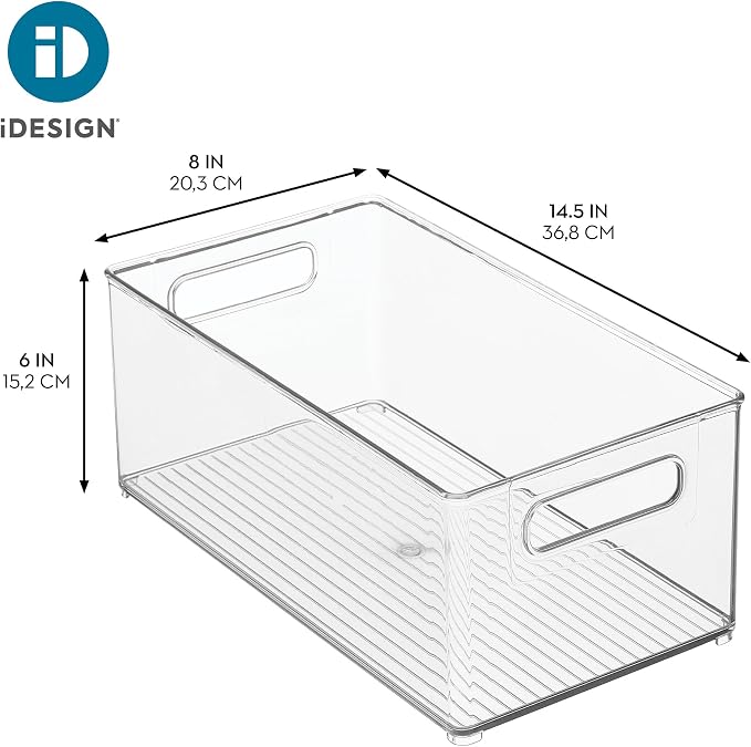 iDesign Stackable Fridge Bin, For Pantry, or Fridge - Image 4