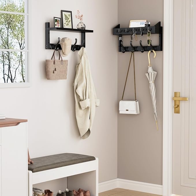 Evermagin 35" Coat Rack Wall Mount - Image 3