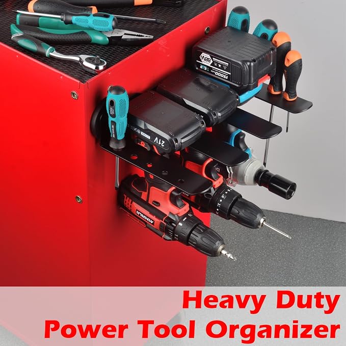 MUTUACTOR Power Tool Organizers and Storage Drill Tools Holder Magnetic Mount - Image 2