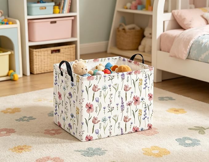 Rectangular Baby Kids Storage Basket - Image 3