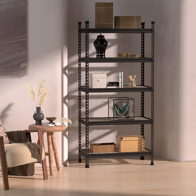 WORKPRO 5-Tier Metal Garage Shelving Unit, 36”W x 18”D x 72”H Storage Shelves - Image 9