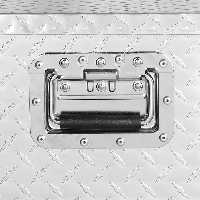 FORWODE 20 Inch Aluminum Truck Tool Box Lockable Truck Bed Tool Box Waterproof - Image 6