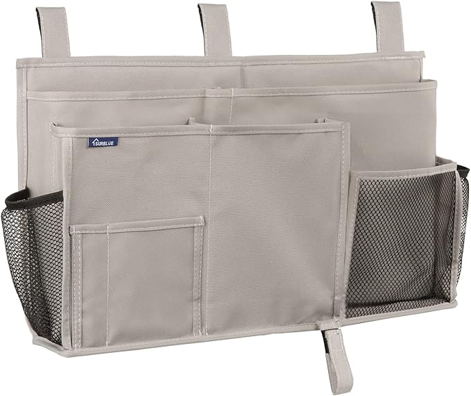 Surblue Bedside Caddy Hanging Bed Organizer Storage Bag Pocket by SURBLUE