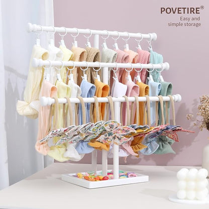 POVETIRE Headband Holder Stand Storage - Image 2