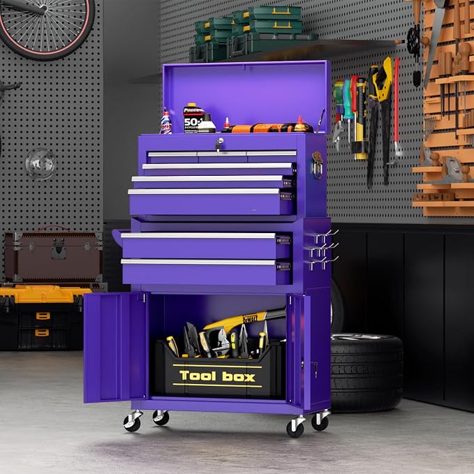 8-Drawer Rolling Tool Chest - Image 2