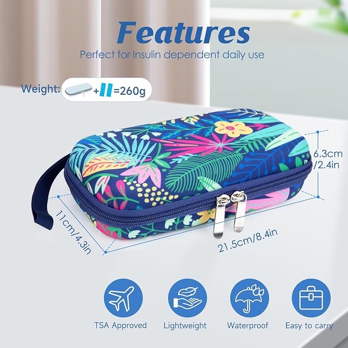 YOUSHARES Insulin Cooler Travel Case - Image 2