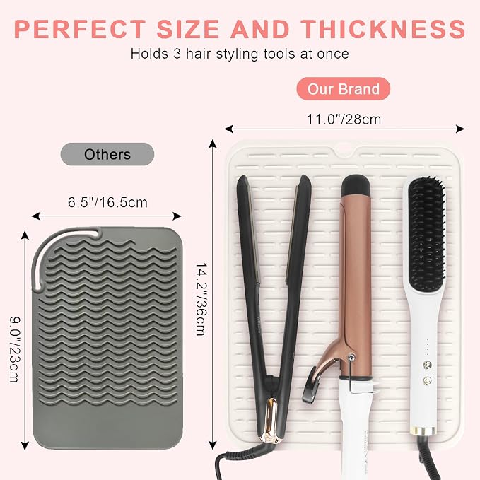AMIJEAL Oversize Silicone Heat Resistant Mat - Image 5