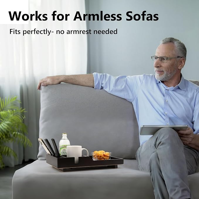 Sofa Tray Insert for Sectional Couch, Couch Table - Image 7